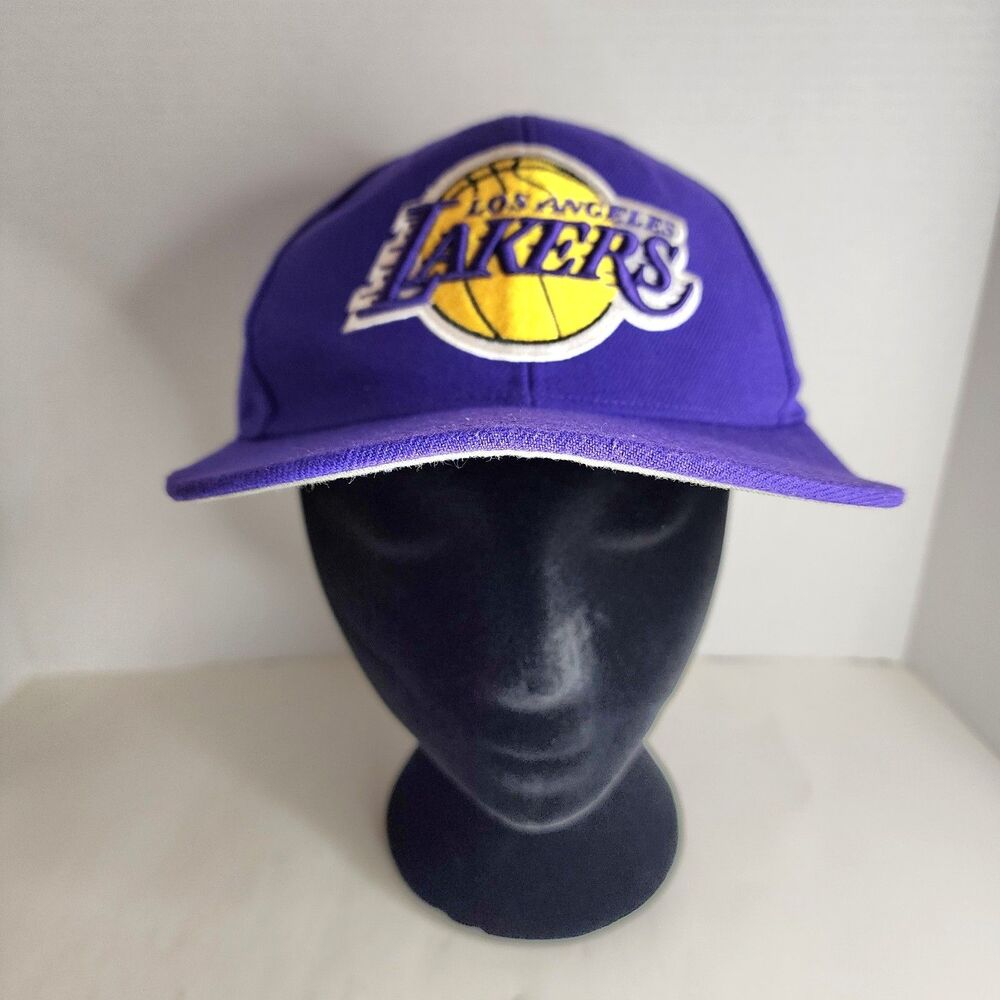 Los Angeles Lakers Mitchell & Ness NBA Basketball Adjustable Snapback Hat Cap